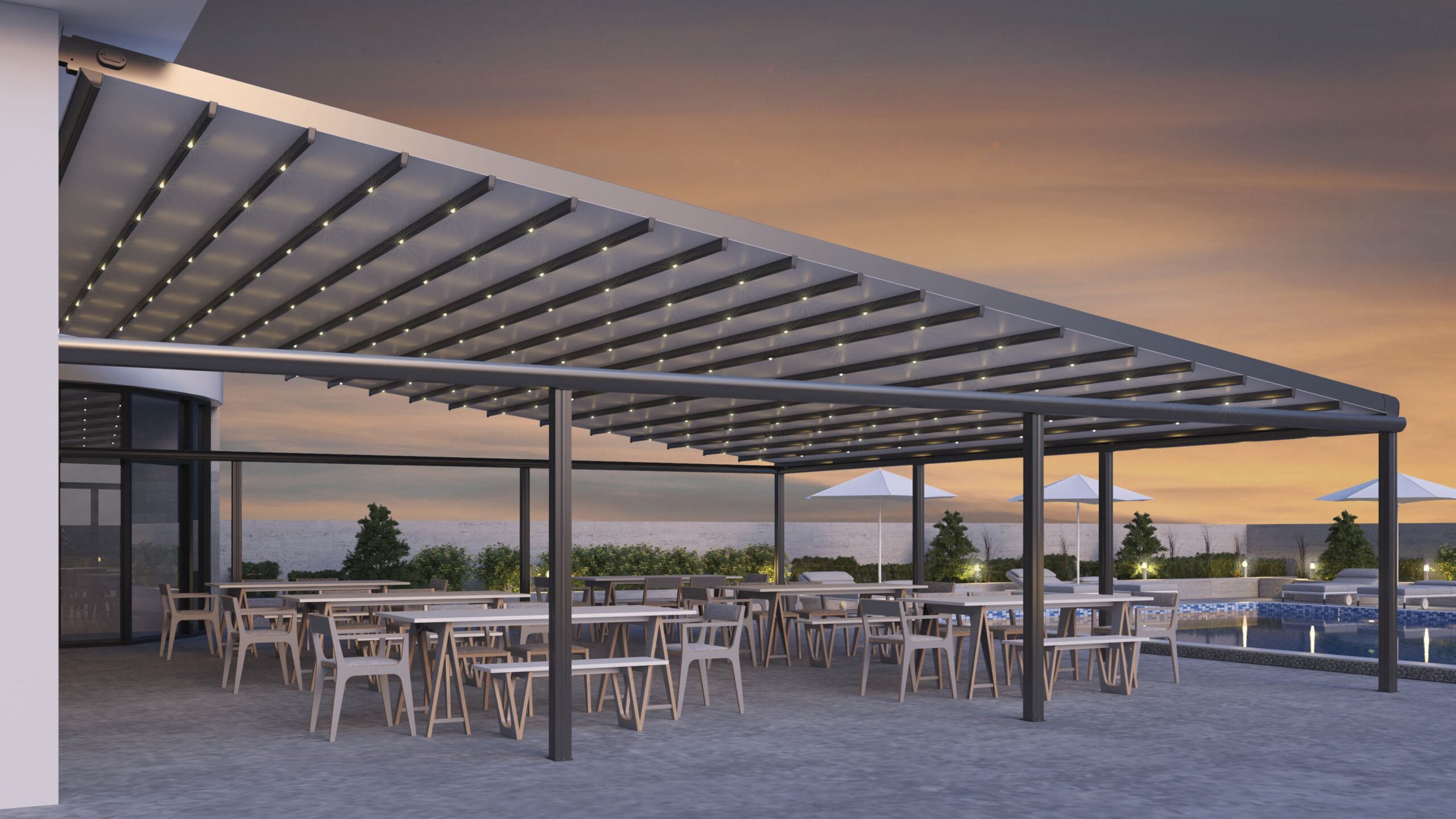 Πέργκολες Αλουμινίου